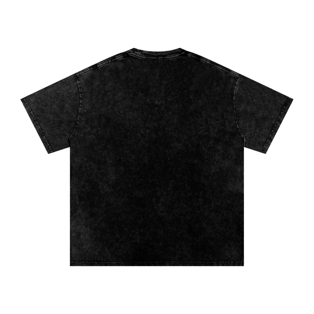 CarrotCat of Undying Snow Washed Oversized Cotton T-Shirt