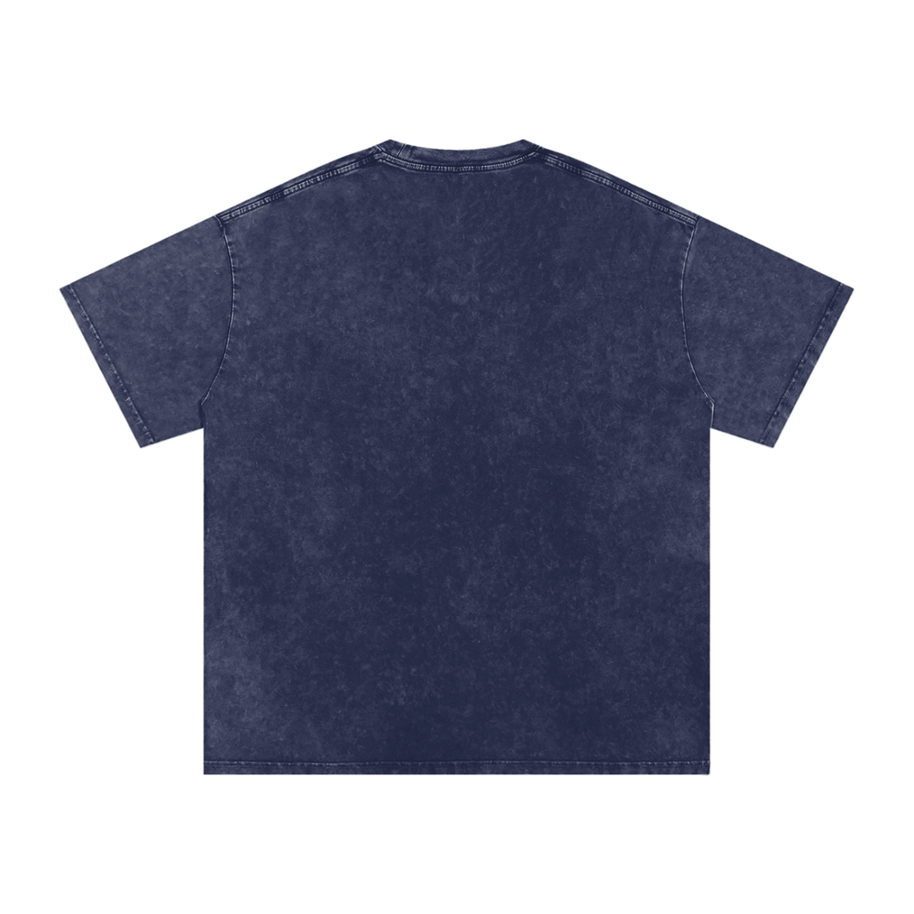 CarrotCat of Undying Snow Washed Oversized Cotton T-Shirt
