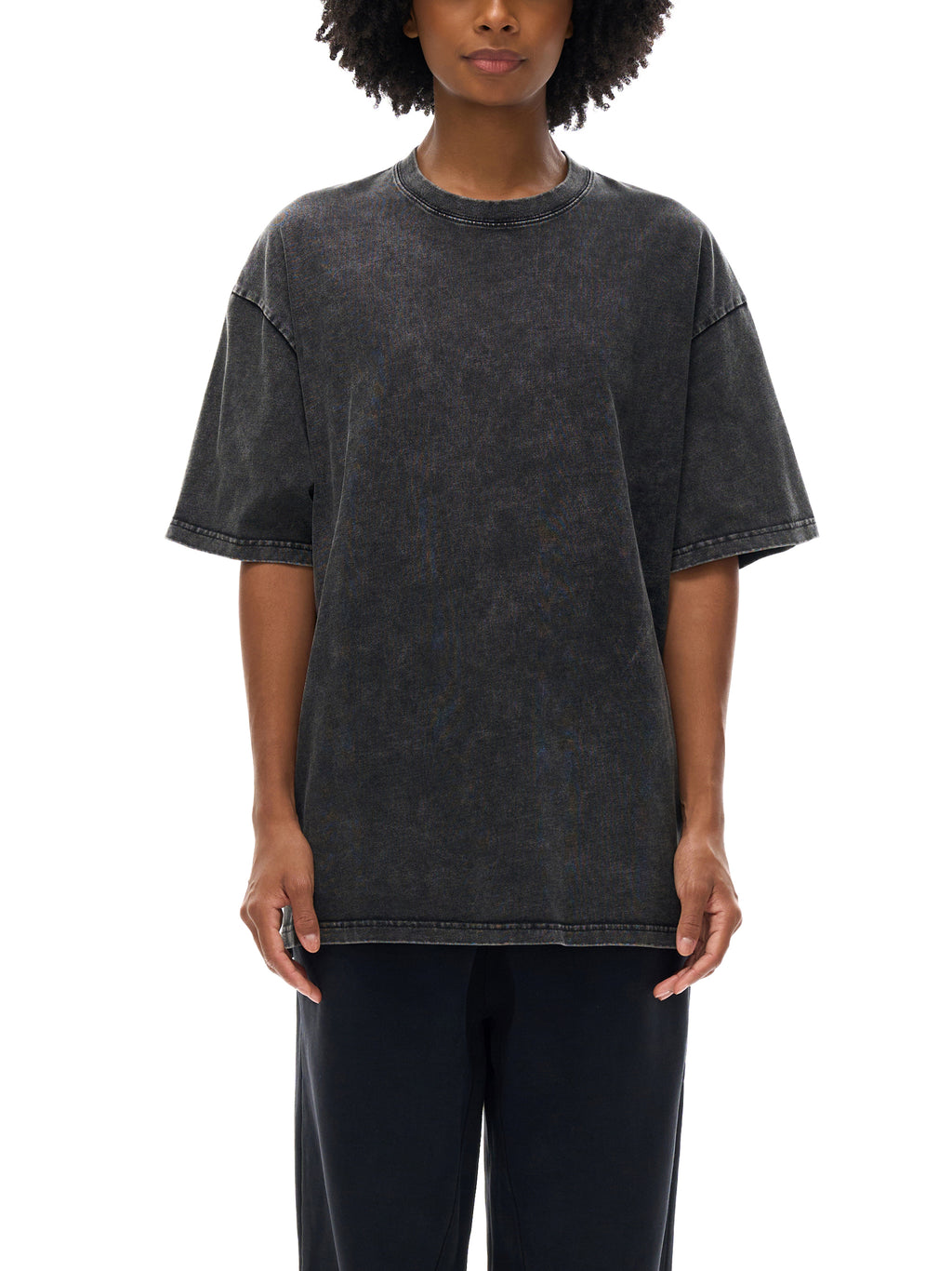 CarrotCat of Undying Snow Washed Oversized Cotton T-Shirt